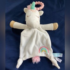 Douglas Baby Unicorn Lovey Security Blanket 12" Plush Teether Toy Knotted 2020